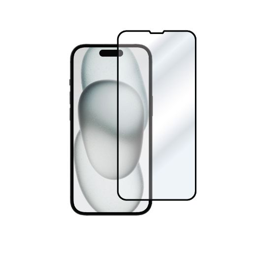 Picture of Eltoro Double Strong CF Screen Protector for iPhone 15 - Clear/Black