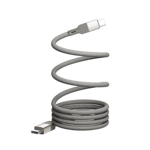 Picture of Momax Mag Link USB-C to USB-C 100W USB2.0 Magnetic Cable 1m - Titanium