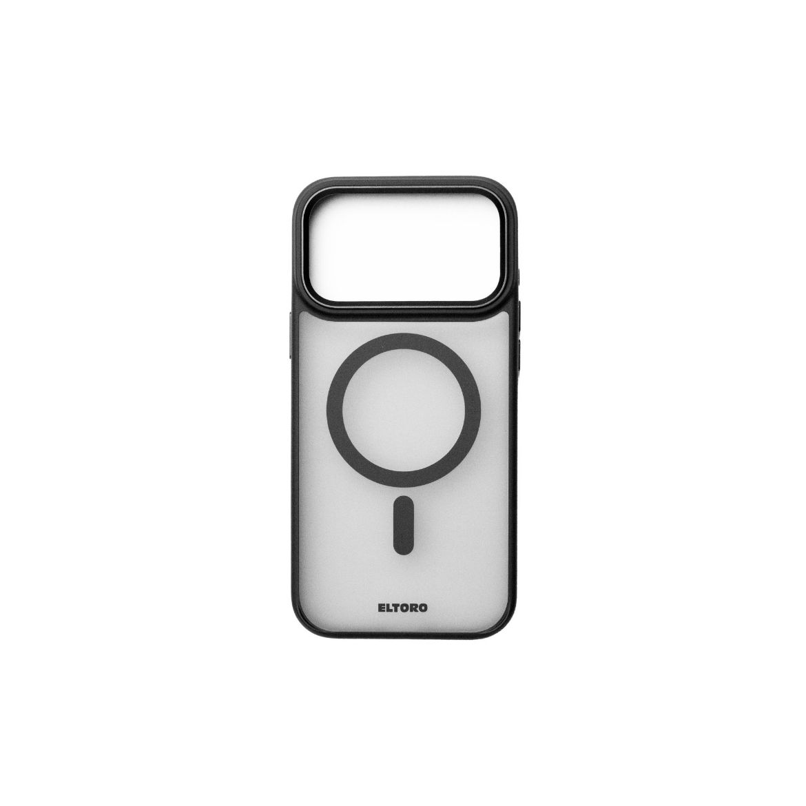 Picture of Eltoro Magsafe Smoke Rubberized Case for iPhone 17 Pro Max - Black