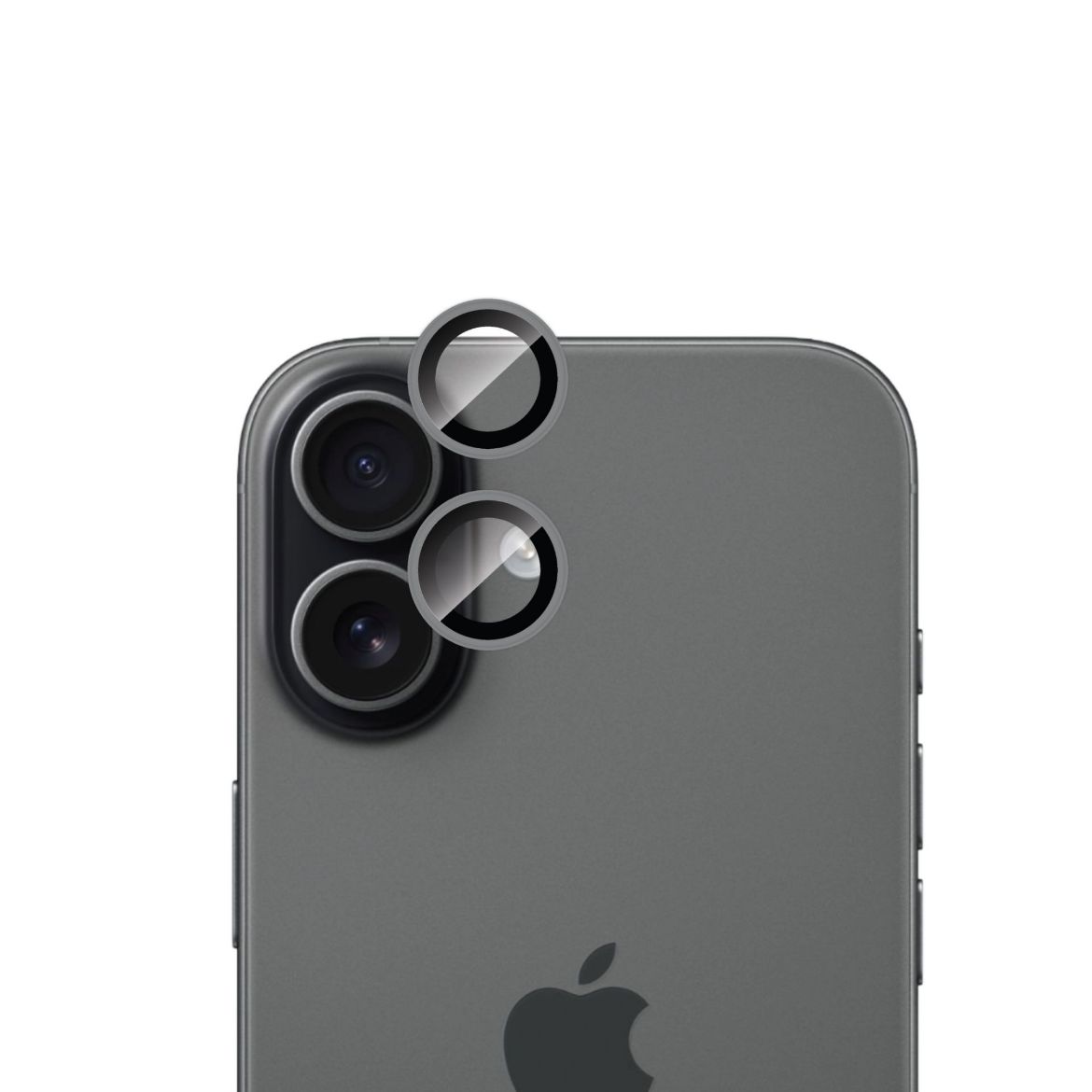 Picture of Eltoro Indivual Ar Metal Rings Camera Lens Protector for iPhone 17 - Black