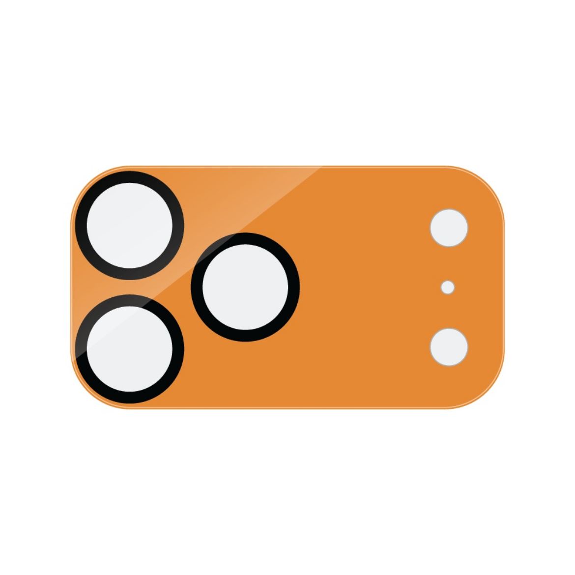 Picture of Eltoro Aluminium Camera Lens Protector for iPhone 17 Pro - Orange